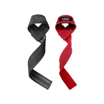 Cotton Power With Silicone Gym Deadlifting Wrist Straps