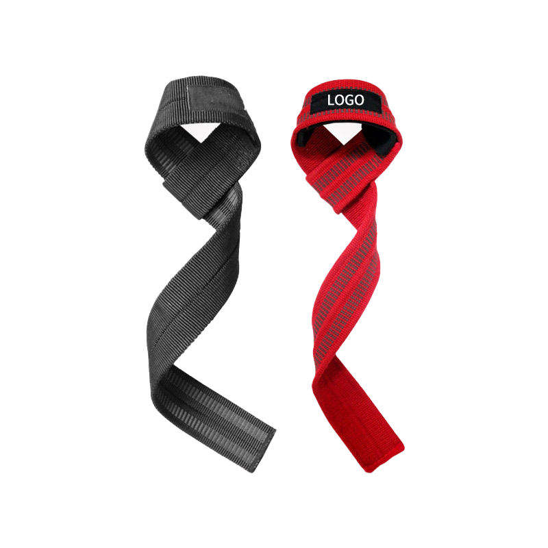 Cotton Power With Silicone Gym Deadlifting Wrist Straps