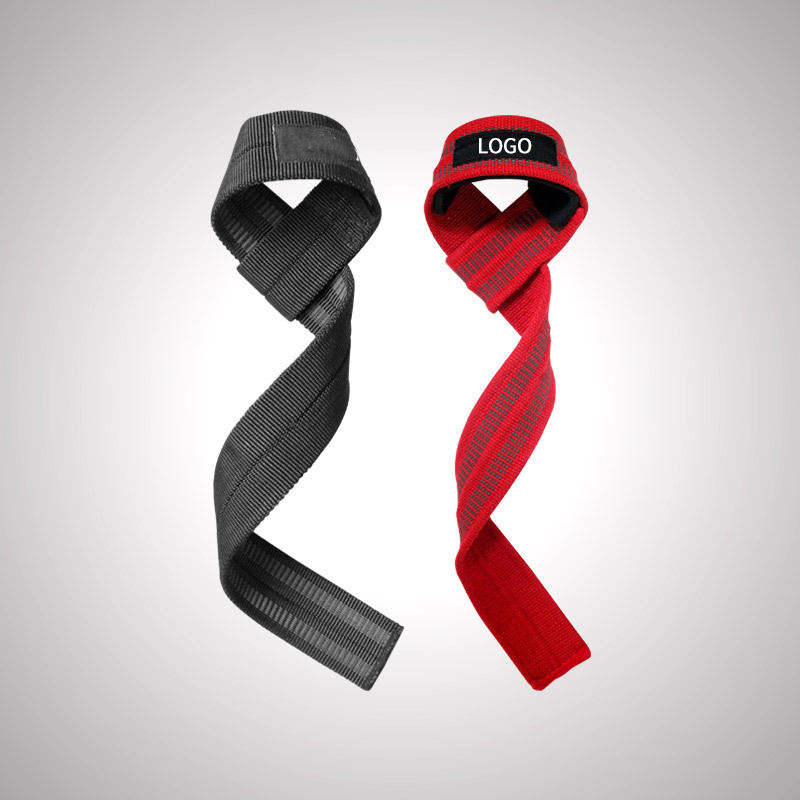 Cotton Power With Silicone Gym Deadlifting Wrist Straps